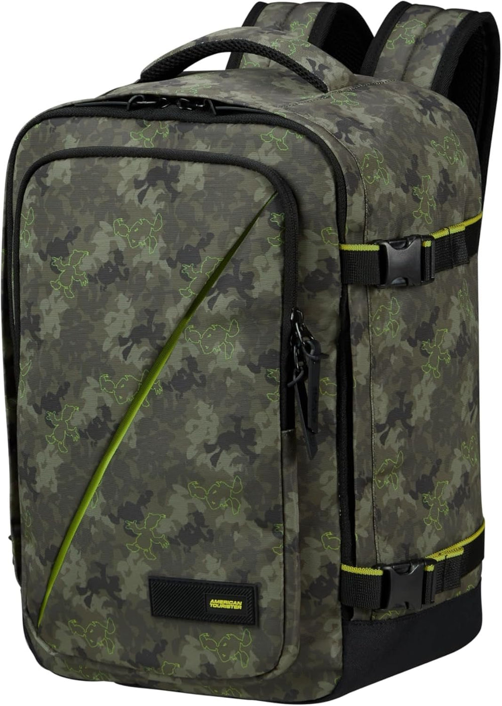 American Tourister Take2Cabin Disney - Geantă de cabină Ryanair 25 x 20 x 40 cm, 24 L, 0.50 kg, bagaj de mână, rucsac avion S Underseater Bagaje și echipament de călătorie Naty Shop Multicolor (Donald Duck Camo)