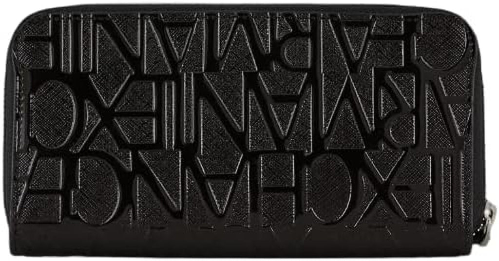 Armani Exchange Brățară pentru femei Brățară cu fermoar rotund Genti Femei Naty Shop Nero