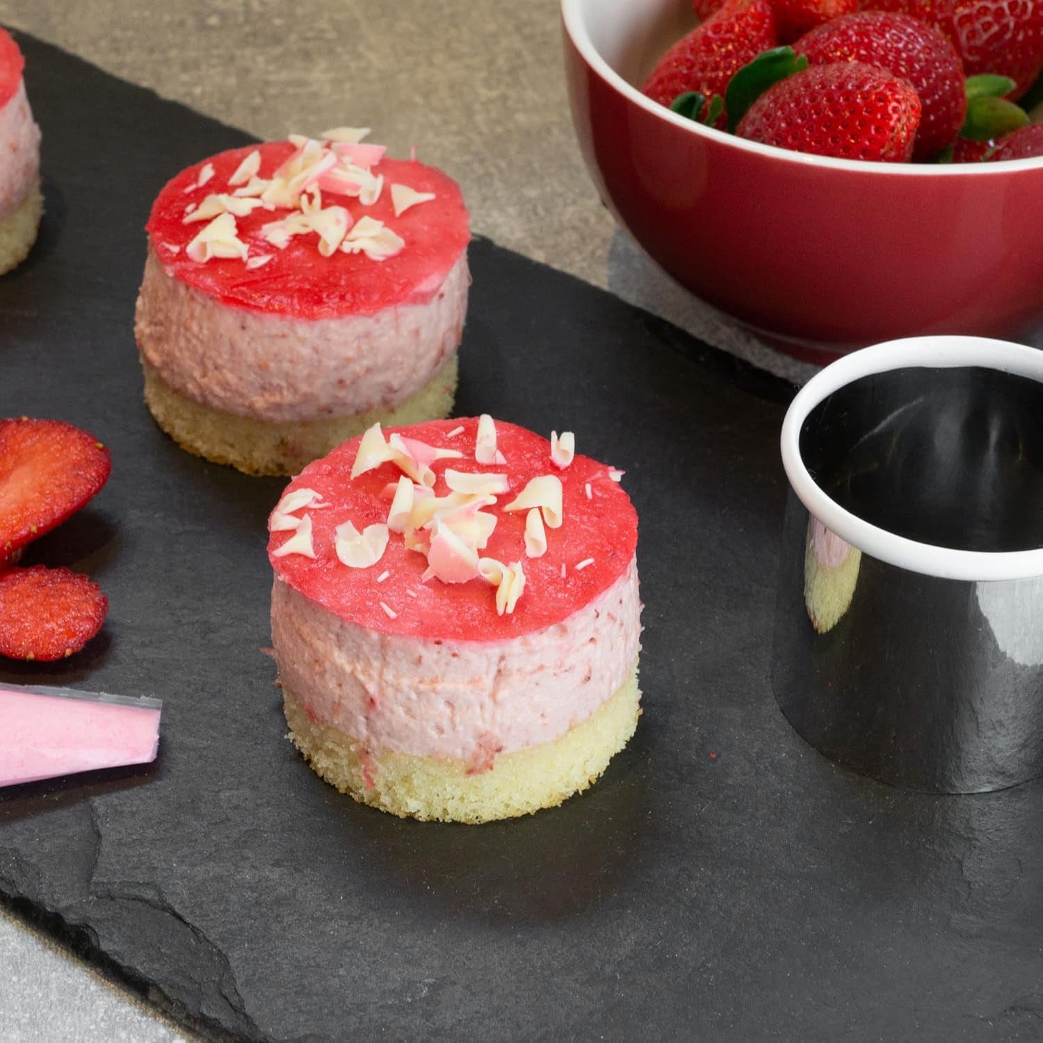 Set de forme pentru biscuiți Lurch 10560 din oțel inoxidabil, 6 piese, pentru decupare, drapare și porționare