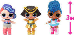 LOL Surprise! World Travel Tots - Păpușă la modă cu 8 surprize - Mesaj secret, modă, accesorii și multe altele - Colecționabilă, sortiment aleatoriu - Cadou pentru copii cu vârsta de 4 ani și peste