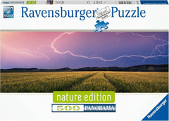 Ravensburger Nature Edition 17491 Furtună de vară - puzzle jigsaw de 500 de piese pentru adulți și copii de peste 12 ani Puzzle Naty Shop Design vechi