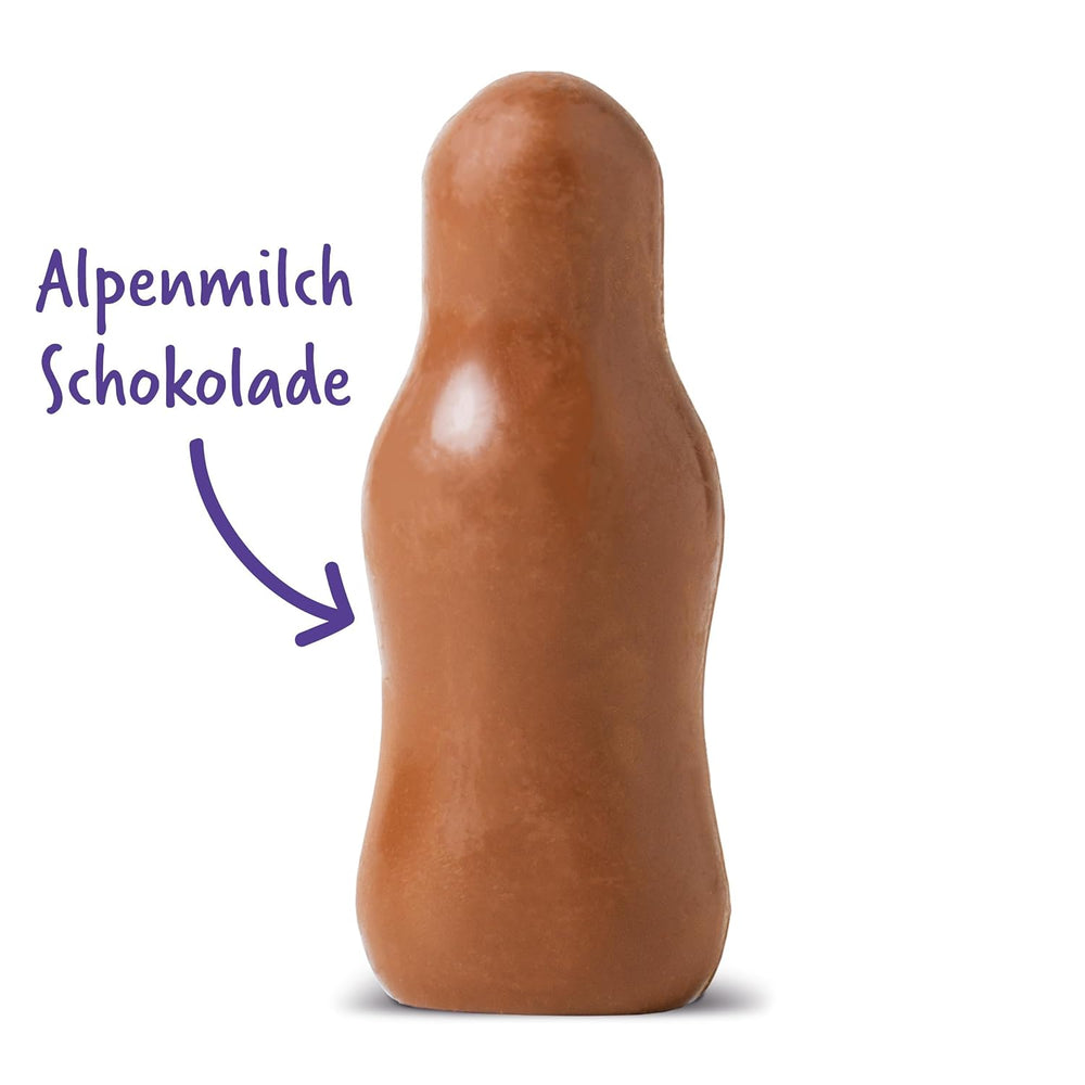 Milka Snowman Friends Alpine Milk - Mini pupazzi di neve di finissimo cioccolato con latte alpino - 5 x 15 g