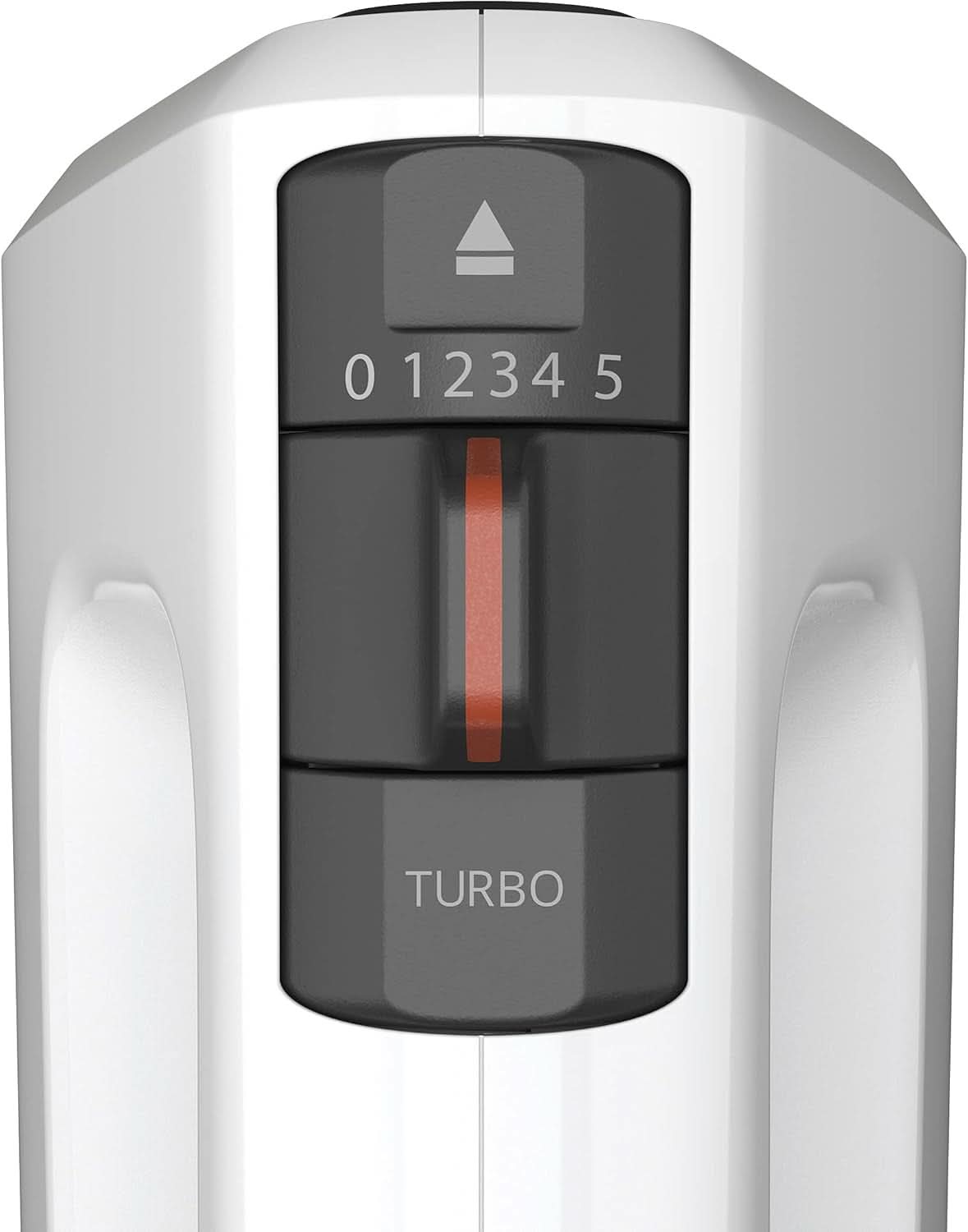 Krups GN4001 3 Mix 4000 Sbattitore manuale | 450 Watt | Design robusto | Regolatore di velocità variabile | Funzione Turbo e Auswurf | incl. 2 Rührbesen Und 2 Knethaken | Weiß/Grau Cucina Naty Shop