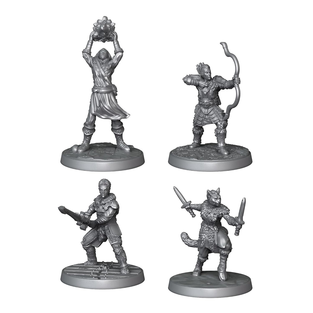 Modiphius The Elder Scrolls: Skyrim – Gioco da tavolo avventuroso – Set di miniature di aggiornamento | Gioco da tavolo | Età 14+ | 1-4 giocatori | Tempo di gioco 60-120 minuti, Grigio, Rosso