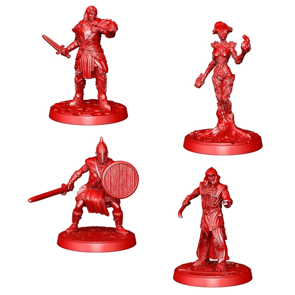 Modiphius The Elder Scrolls: Skyrim – Gioco da tavolo avventuroso – Set di miniature di aggiornamento | Gioco da tavolo | Età 14+ | 1-4 giocatori | Tempo di gioco 60-120 minuti, Grigio, Rosso