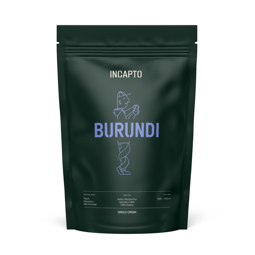 Boabe de cafea speciale Incapto | Origine unică Mexic | Espresso 100% Arabica | Cafea de specialitate 82 puncte SCA | Boabe de cafea prăjite tradițional | Plantație Chiapas, Ethichub Cafea Naty Shop 100 grame Burundi