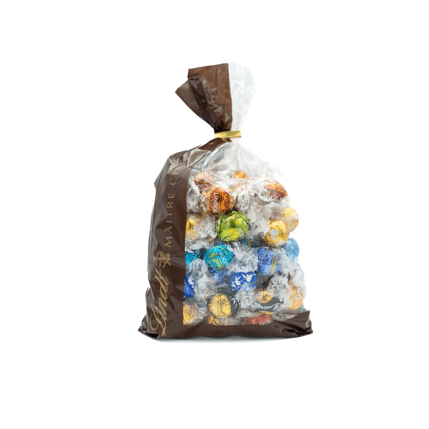 Cioccolata Lindt | Assortimento LINDOR | 1371g | 110 tartufi di finissimo cioccolato con ripieno scioglievole in bocca | Regalo di cioccolato da condividere