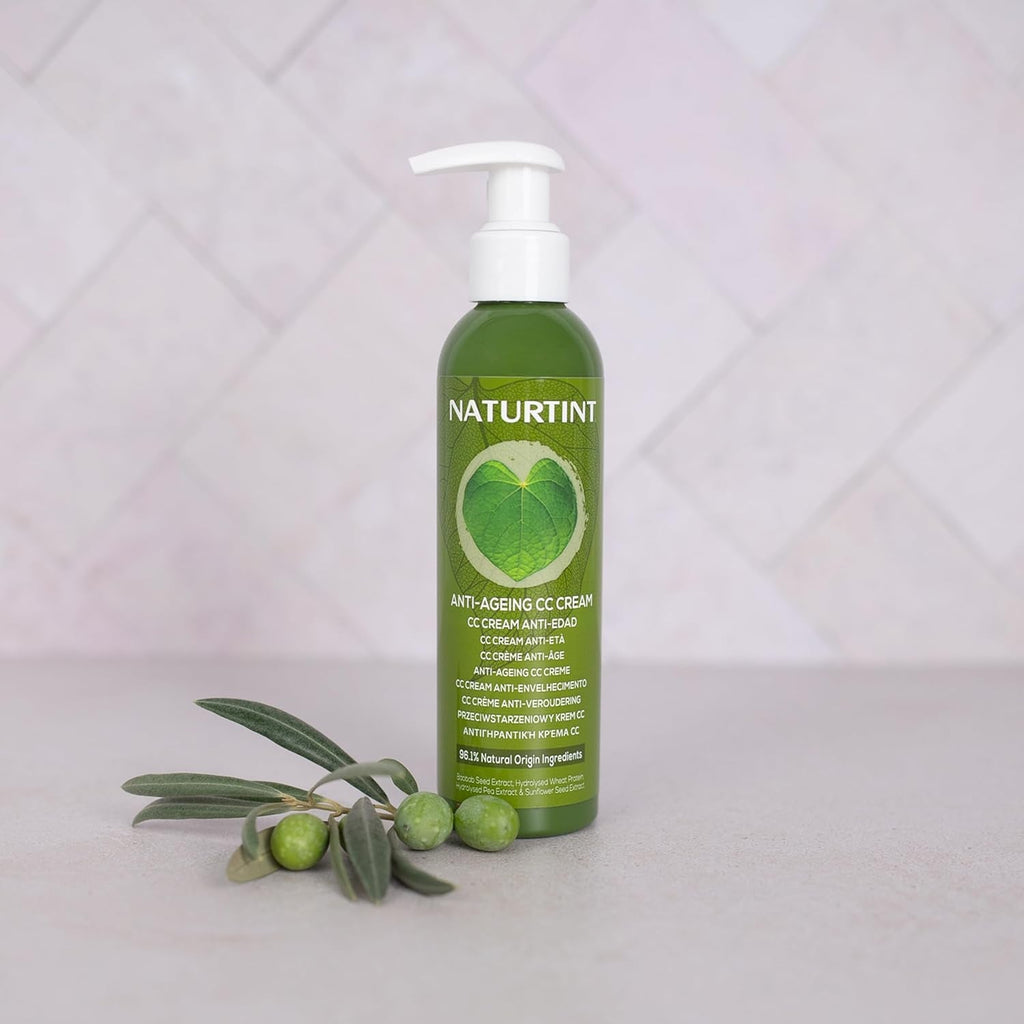 Natural Tint CC Cream. Mască de păr No Rinse. Pentru păr uscat și deteriorat. Repară și hidratează. 96% ingrediente naturale. 200ml Masca de par Naty Shop