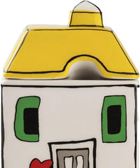 Zahărniță EGAN, colecția Le Casette. Articol din porțelan galben. Dimensiuni: 7 x 11 cm. Număr de referință: 192016