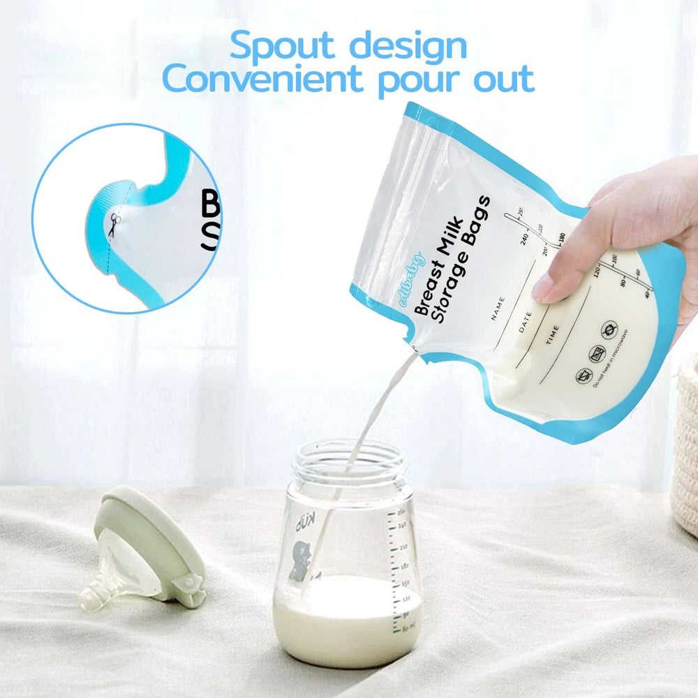 Edibaby, Buste per latte materno, 100 pezzi, Sterilizzate, senza BPA Accessori Alimentazione e Allattamento Bebe Naty Shop