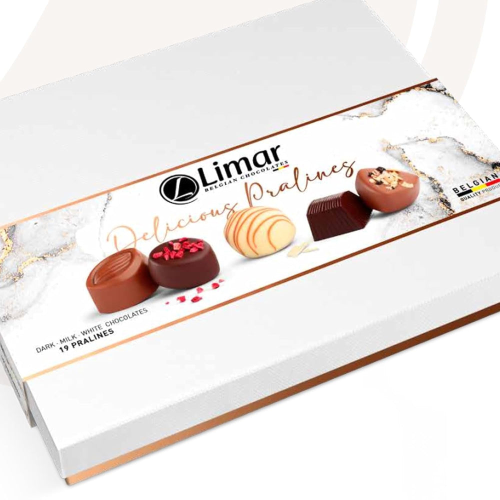 Ciocolate belgiene de lux Limar: 19 răsfățuri individuale – create în stil tradițional