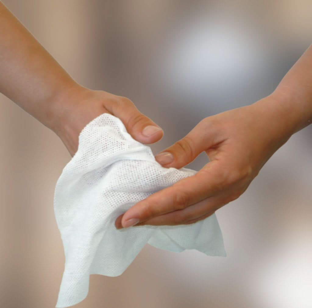 Lavetă de curățare Citronella cu lichid 50 buc Servetele Umede Bebelusi Naty Shop