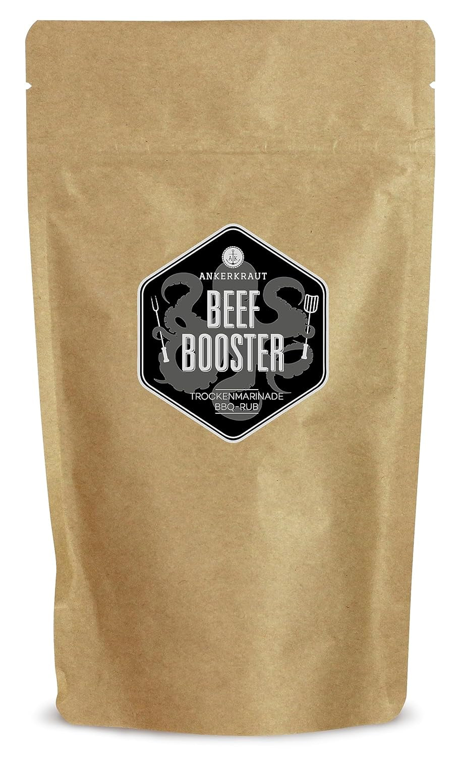Ankerkraut Beef Booster, Rub Brisket e Bistecca Gewürz, Gewürzmischung für Fleisch, 230g in Streuer