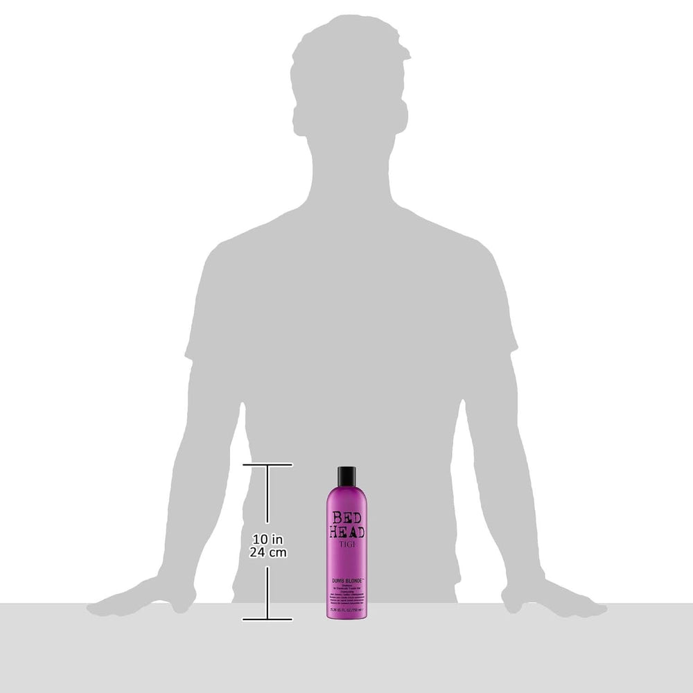 Bed Head di TIGI Dumb Blonde, shampoo per capelli trattati chimicamente, 750 ml Doccia e bagno Naty Shop