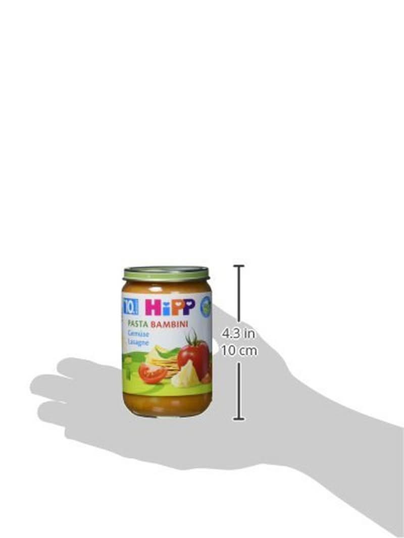 Hipp Pasta Bambini - Lasagne alle verdure, conf. da 6 (6 X 220 g) Mamma e Bambino Naty Shop