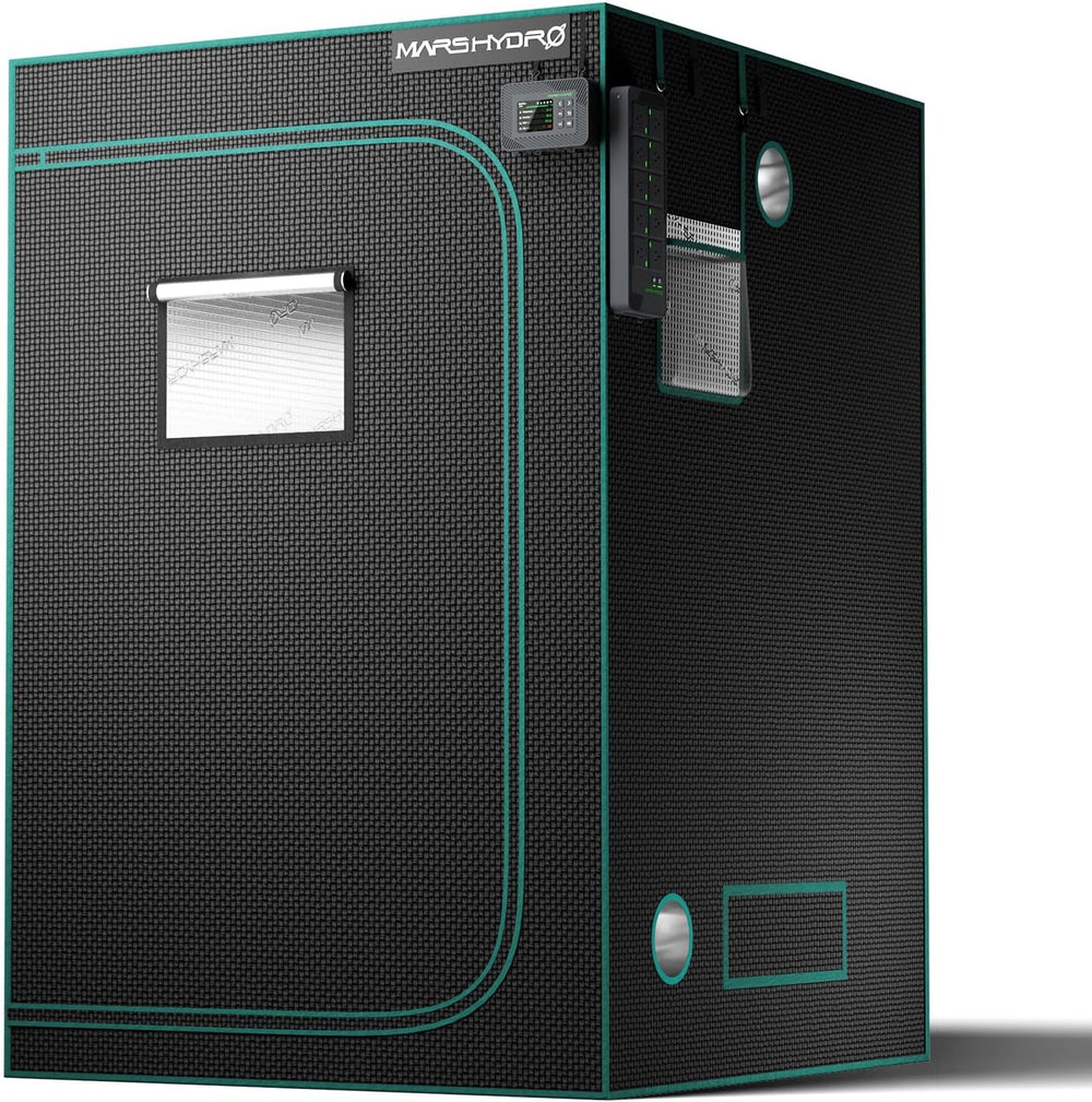 Tenda da coltivazione MARS HYDRO 60x60x140 cm, Tenda da coltivazione per interni, Tende da coltivazione in Mylar riflettente per coltura idroponica, Vassoio inferiore rimovibile per spazio di coltivazione delle piante