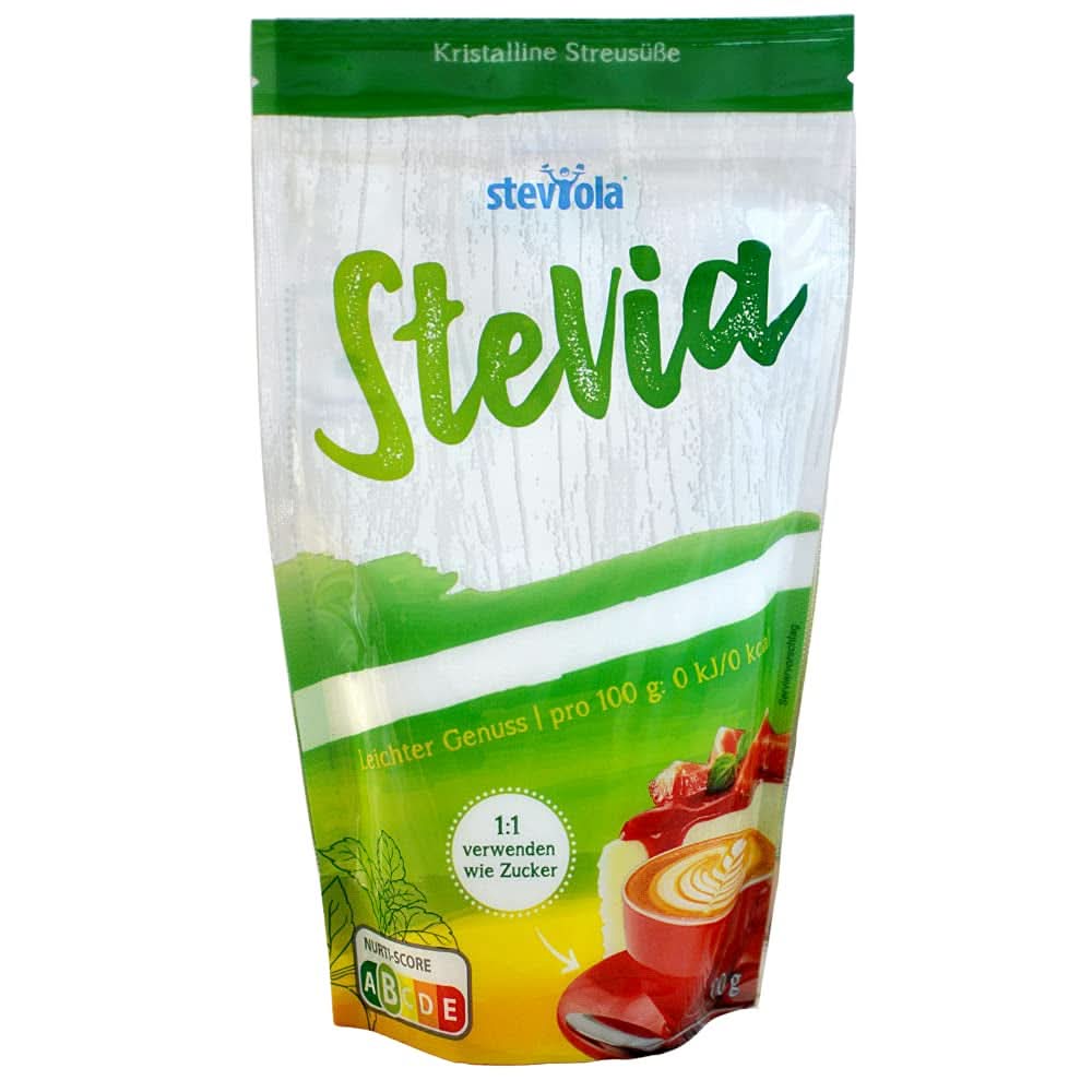 Steviola | Dolcificante alla stevia | Dolcificante senza calorie, 300 grammi Dolcificanti Naty Shop Dolcificante Stevia, 300 grammi