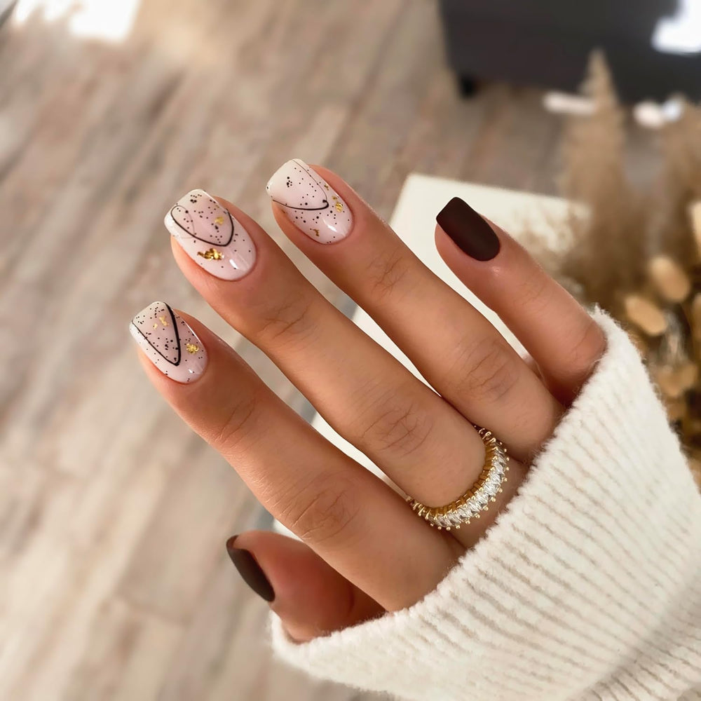 Smalto UV Semilac 029 Espresso 7ml Collezione Black White