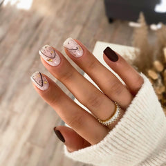 Smalto UV Semilac 029 Espresso 7ml Collezione Black White