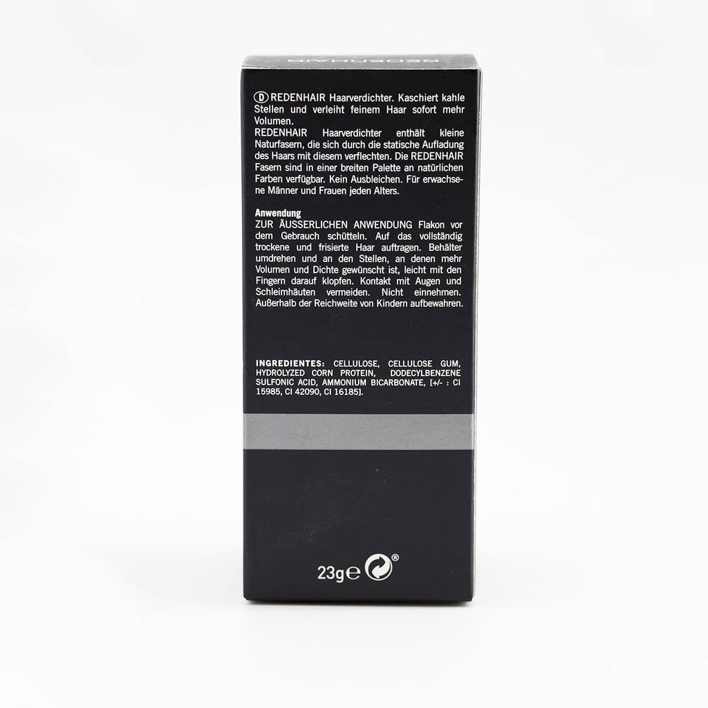 Redenhair Hair Restorer - Microfibre de păr cu keratină - rezistente la ploaie, vânt și transpirație - soluție pentru alopecie Ingrijire par Naty Shop