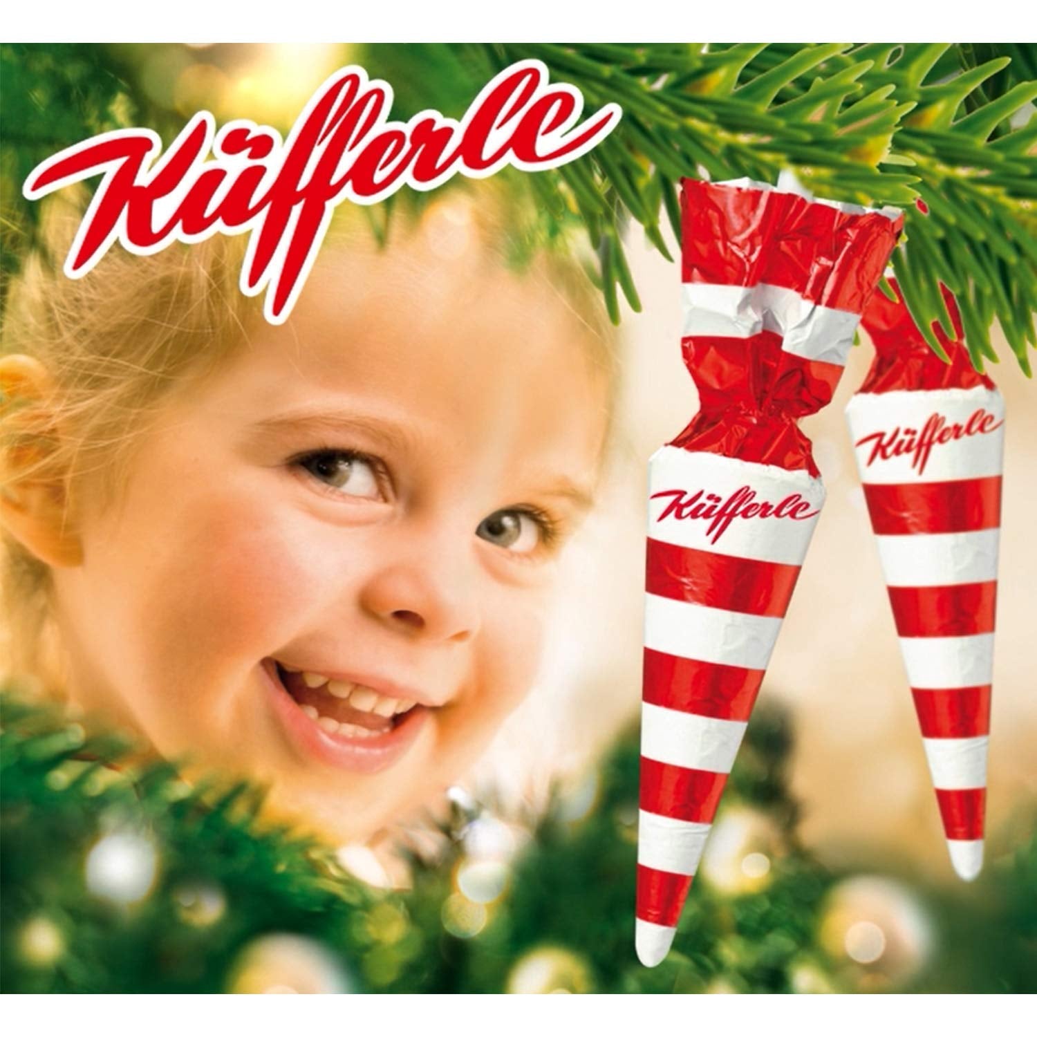 Ombretti di cioccolato Küfferle Polar Silver 810g (60 pezzi)