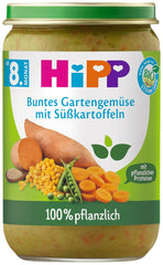 Menù Hipp 100% vegetale Da 8 / 10 mesi Mamma e Bambino Naty Shop 220 grammi Patate dolci con mais e fagiolini