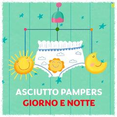 Scutec Pampers Sol e Luna Maxi, mărimea 4 (8-15 kg), 60 de scutece