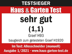 GRAEF Manuale H93 affettatrice manuale multifunzione, Rasnite rossa e Affettatrici Naty Shop