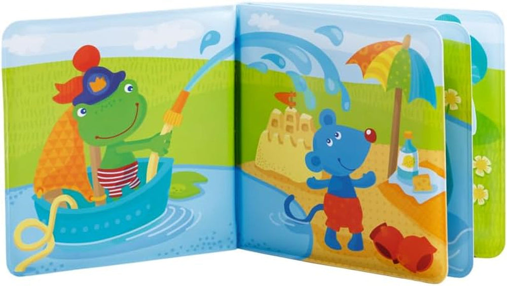 HABA 302634 Captain Frog 2 carte de baie, jucărie pentru copii mici Jucarii Bebe Naty Shop
