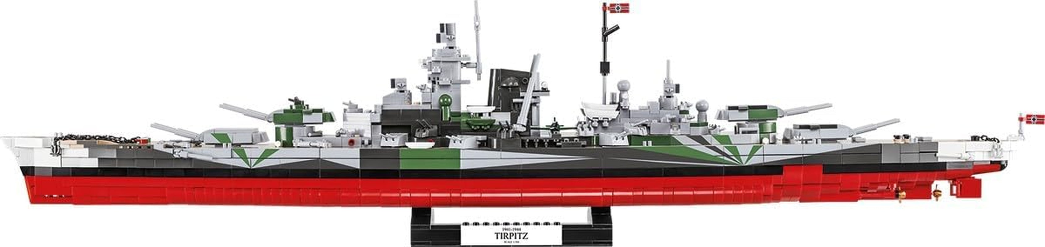 COBI Klocki Historical Collection Battleship Tirpitz 2810 elementów