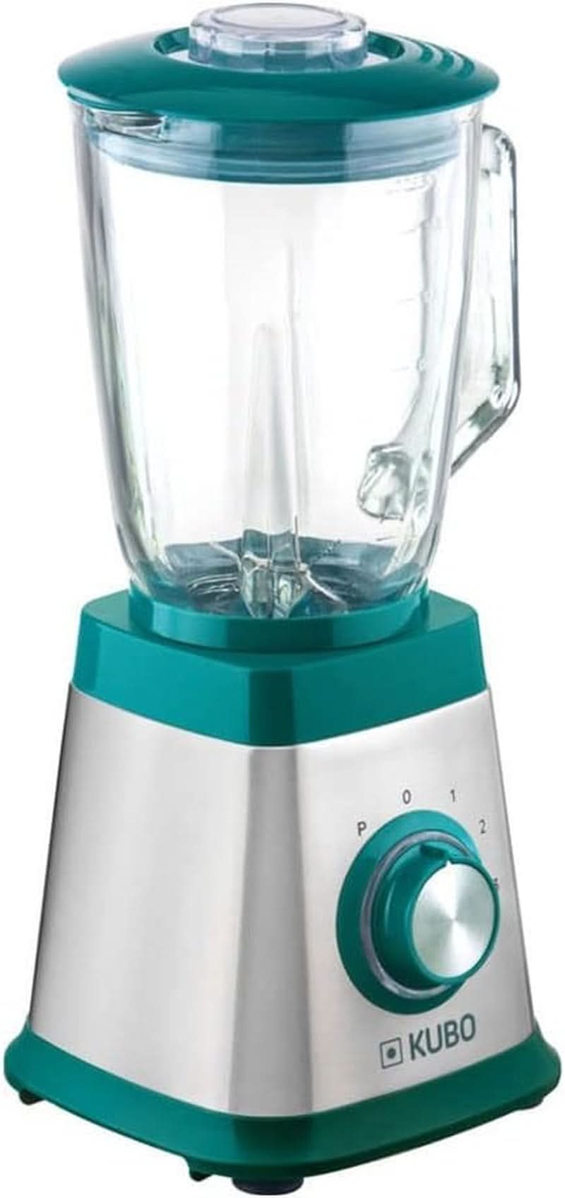 Miscelatore Aus Glas, 1000 W, 4 Geschwindigkeiten, 1,5 L, 6 Klingen Aus Edelstahl, Eiswürfelfunktion Kitchen Naty Shop