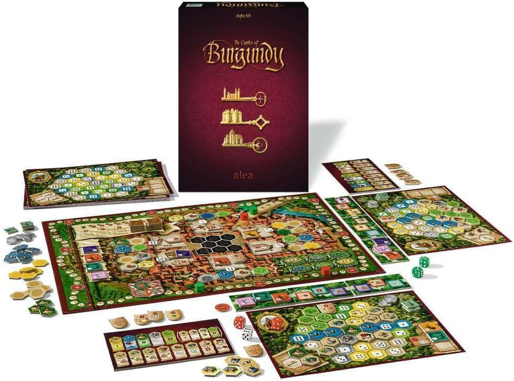 Ravensburger 26925 - Classico gioco di strategia dei castelli della Borgogna per 2-4 giocatori dai 10 anni in su Espansione Alea Games