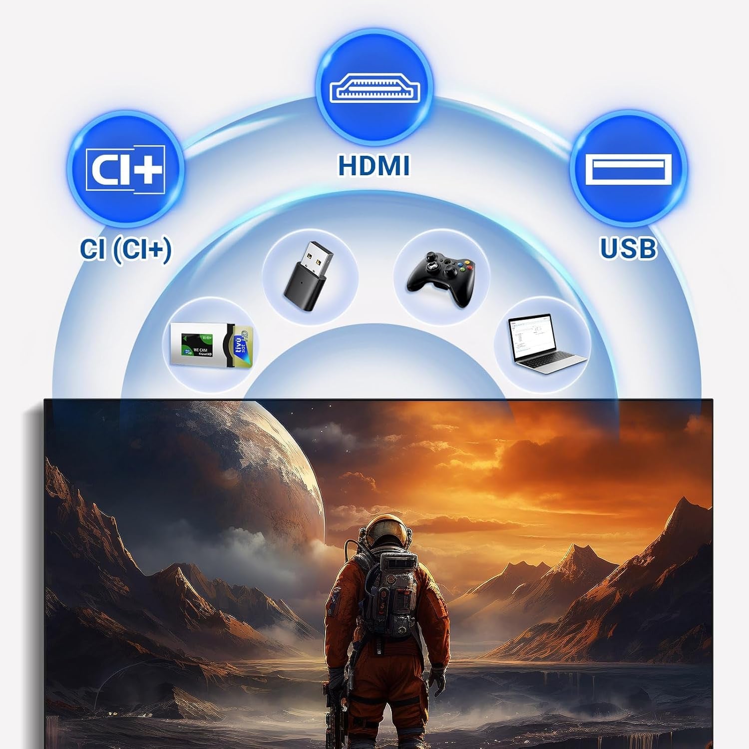 Televizor RCA TV, 32 inch (80 cm), fără ramă, LED HD, tuner triplu (DVB-T/T2-CS/S2), HDMI, CI+, player media USB, mod hotel, Dolby Audio (NRB32HQ1, 2024)
