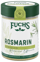 Fuchs Gewürze - Rosmarin gemahlen - zum Würzen von Fisch, Fleisch und Gemüse - ingredienti naturali - 30 g in wiederverwendbarer, recyclebarer Dose
