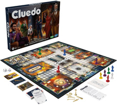 Hasbro Gaming Cluedo Gioco da Tavolo per Bambini dagli 8 Anni in su, Gioco Cluedo Riprogettato per 2-6 Giocatori, Gioco Detective e Puzzle, Gioco Misterioso Perfetto per