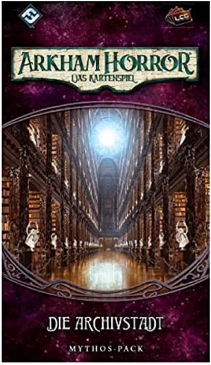 Fantasy Flight Games, Arkham Horror: LCG, Gioco base, Gioco per esperti, Gioco di carte, 1-4 giocatori, Età 14+, 45+ minuti, Tedesco, Multicolor, Colorato