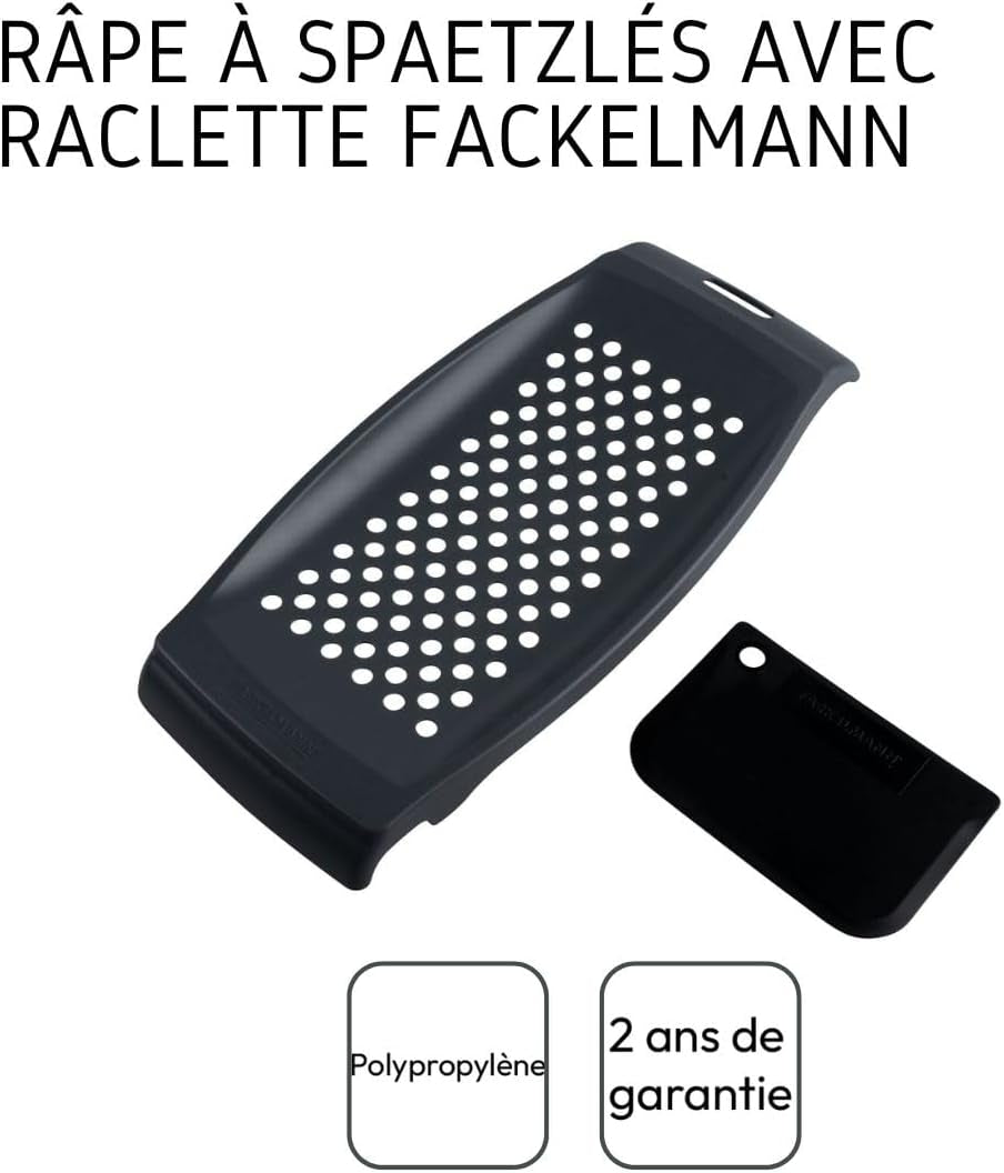 Grattugia Fackelmann Spaetzle con raschietto per impasto Peeler Naty Shop