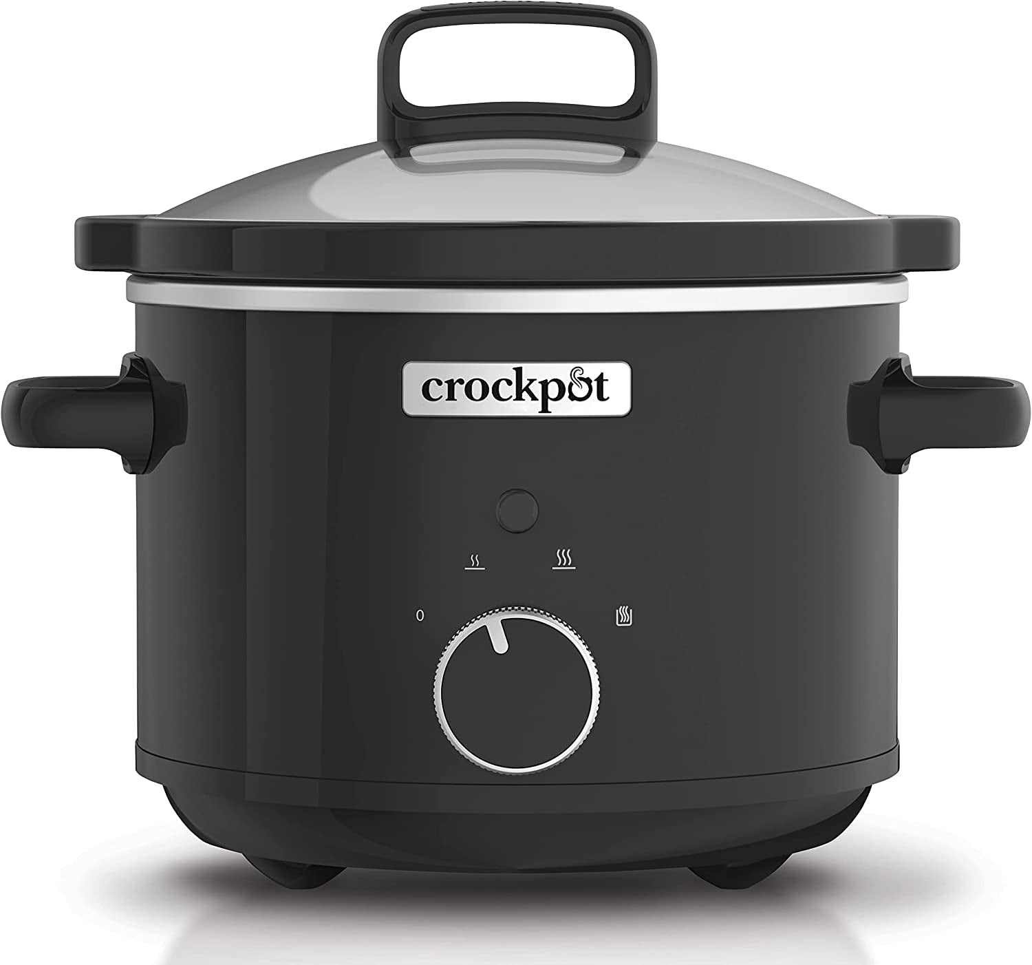Slow cooker Crockpot, bol ceramic detașabil, ușor de curățat, 2,4 litri (1-2 persoane) Slow Cooker Naty Shop Default Title