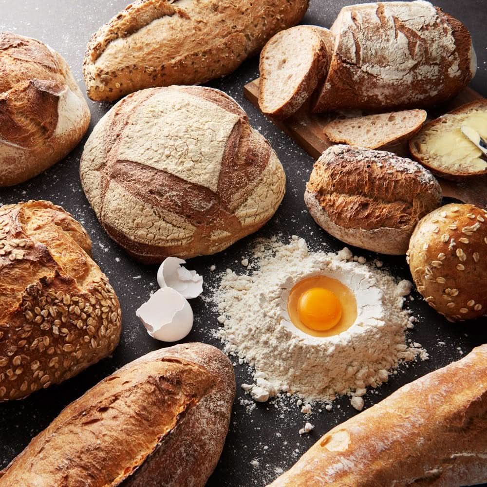 Macchina da cucina Philips Serie 7000 - 5,5 litri, 1000 Watt, 8 velocità, tecnologia Proknead, Rezepte, timer intelligente LED, Knethaken, Schneebesen und Rührbesen (HR7962/01) Mamma e bambino Naty Shop