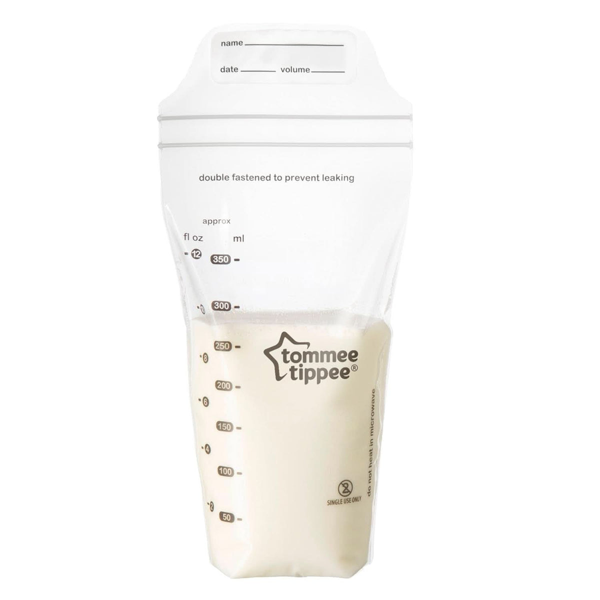 Tommee Tippee Closer to Nature Sacchetti per la conservazione del latte materno, presterilizzati, 350 ml Accessori Alimentazione e Allattamento Bebe Naty Shop