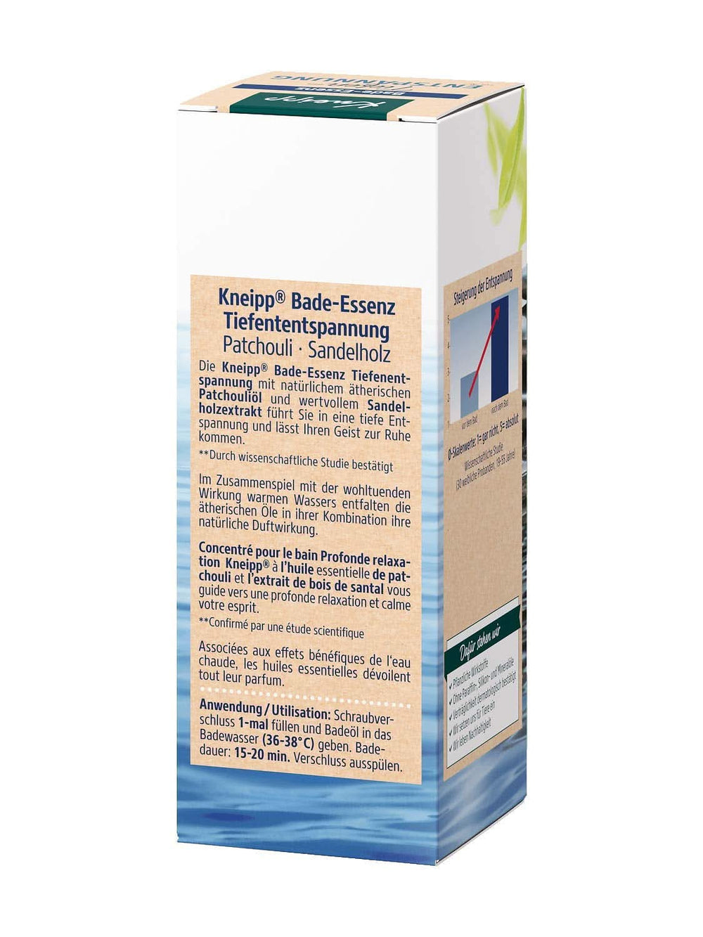 Kneipp, olio da bagno con olio essenziale naturale di patchouli ed estratto di sandalo per un rilassamento profondo e calmante, 100ml Naty Shop