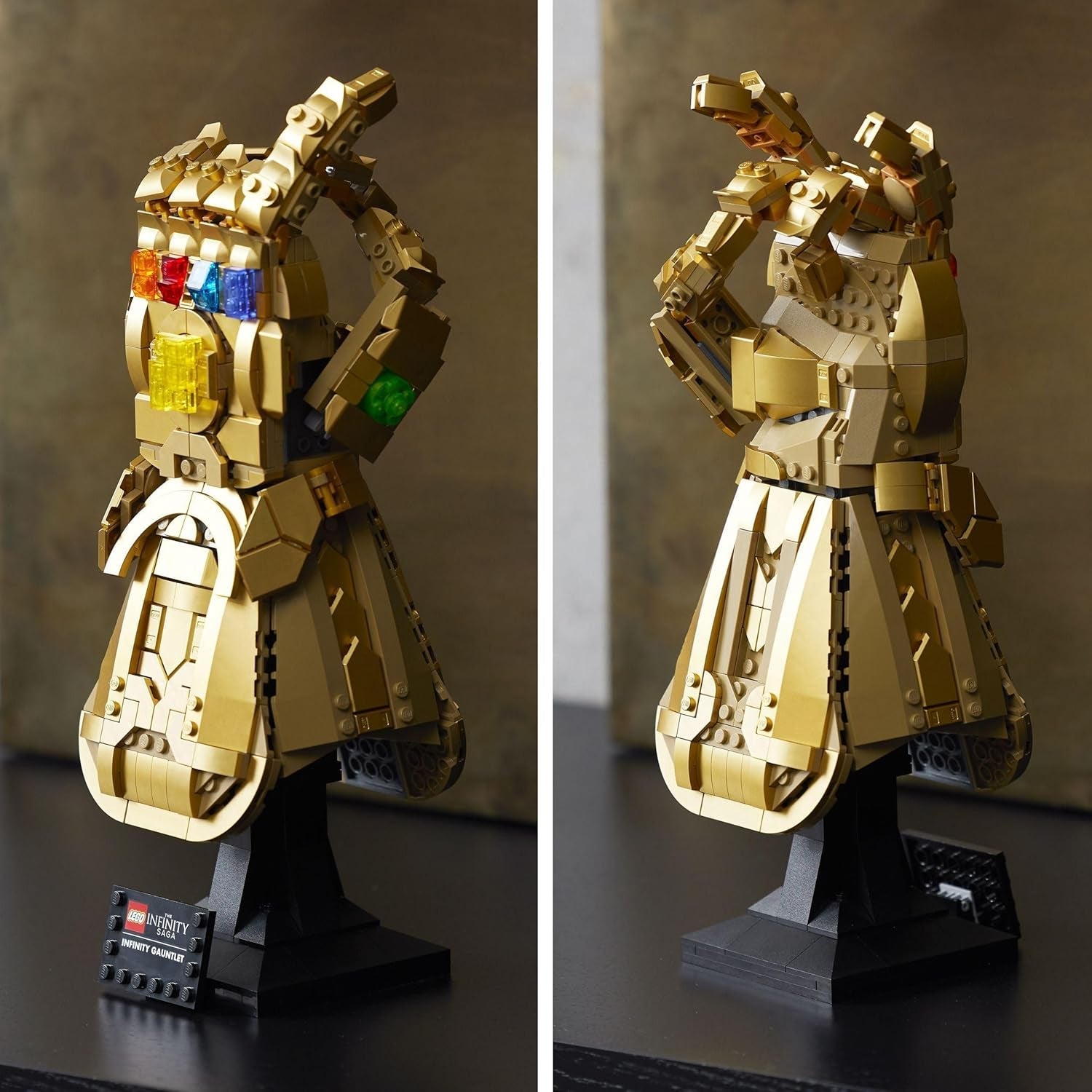 LEGO 76191 Marvel Super Heroes Infinity Handschuh, Avengers-Set für Erwachsene mit Modell von Thanos' Gauntlet zum Bauen, Fanartikel, Geschenk für Männer, Frauen, Sie und Ihn