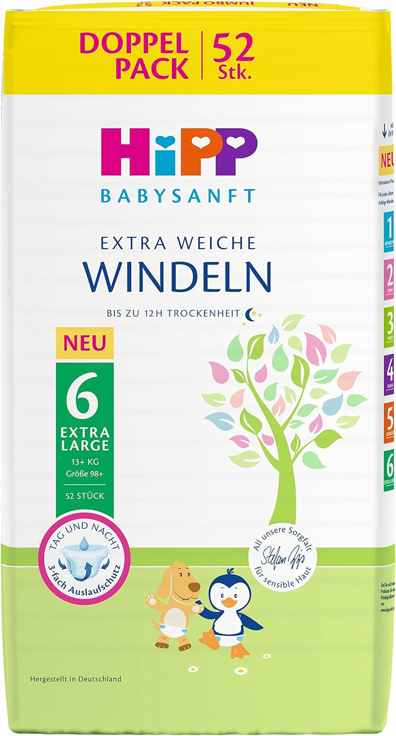 Pannolini Midi 3 Carry, confezione da 3 (3 x 1 x 36 pezzi)