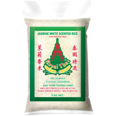 ROYAL THAI RICE - Riso a chicco lungo profumato al gelsomino - 10 x 1 KG - Confezione multipla
