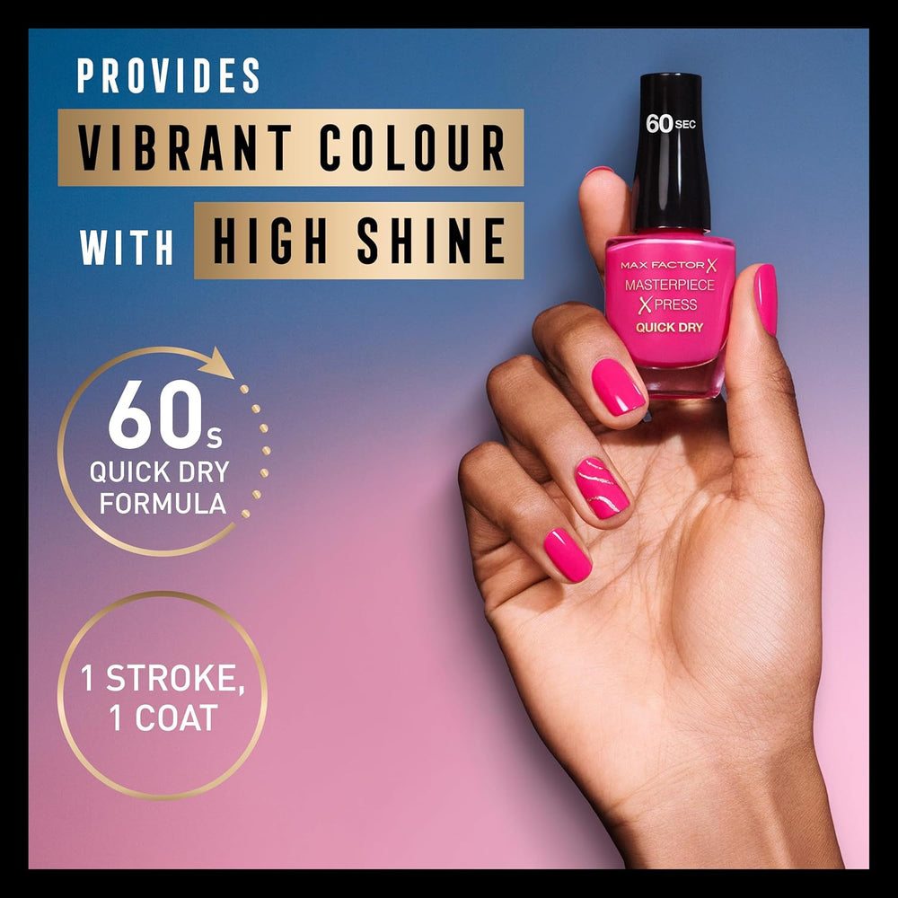 Smalto per unghie Max Factor Masterpiece Xpress Key Lime 590, 8 ml