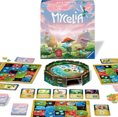 Ravensburger 27489 - Mycelia - Gioco di costruzione di mazzi per famiglie, gioco da tavolo per adulti e bambini 9+ - Semplice gioco di strategia per 1-4 giocatori