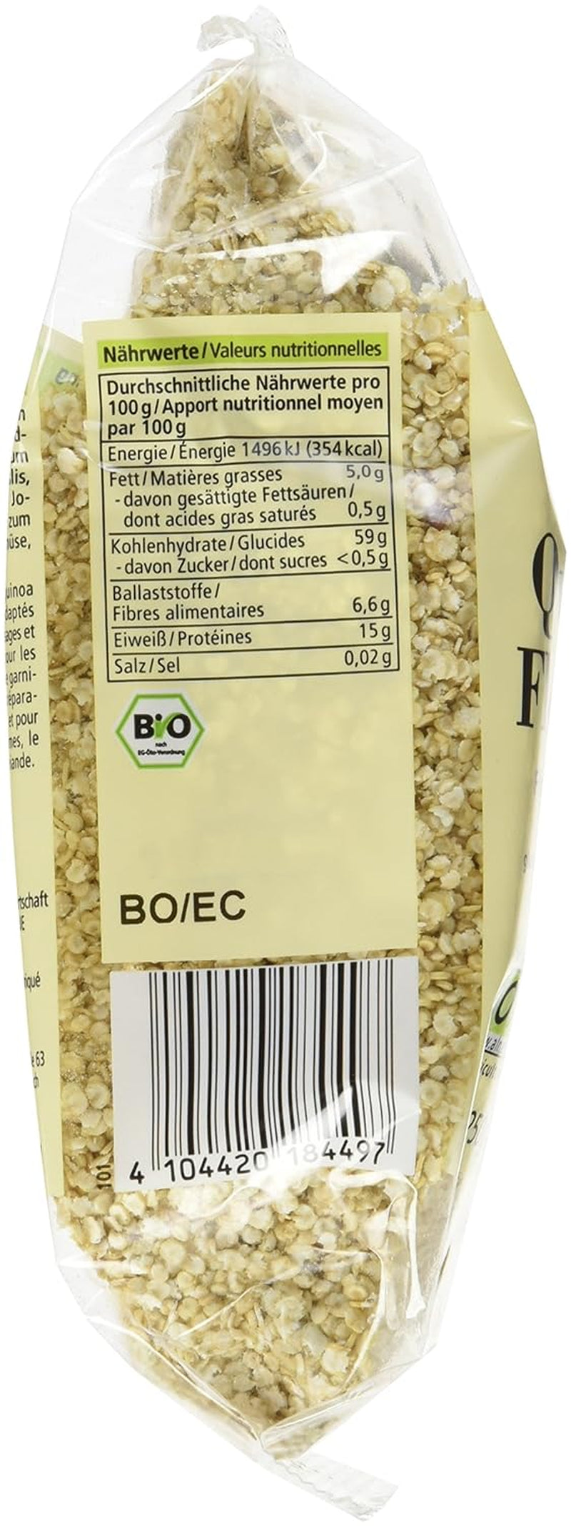 Fiocchi di quinoa, confezione da 7 (7 x 250 g)
