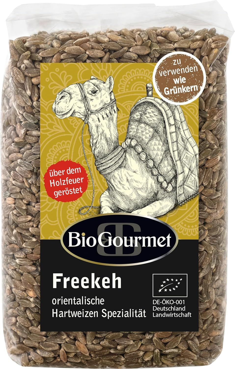 BioGourmet Freekeh, Grano Verde 1 busta da 500 g - Biologico
