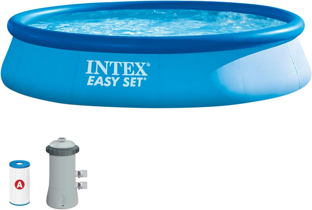 Piscina fuori terra Intex Easy Set - Per bambini, 183 cm x 183 cm x 51 cm, 28101NP, Blu
