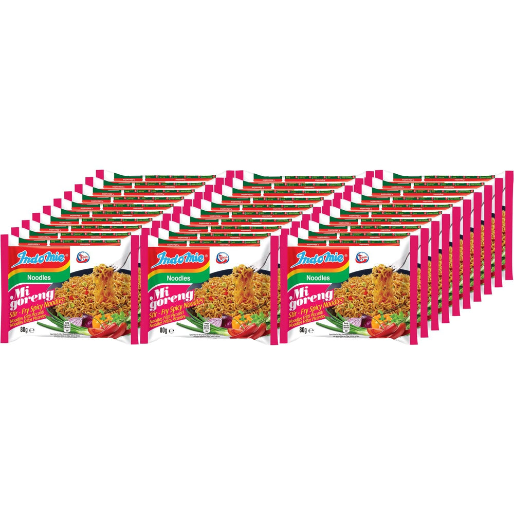 INDOMIE - Noodles istantanei Mi Goreng - Confezione multipla (40 x 80g)